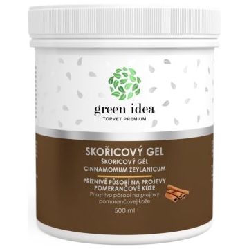 Green Idea Skořicový gel gel pentru masaj