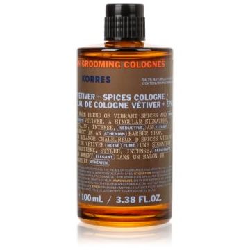 Korres Athenian Grooming eau de cologne pentru bărbați