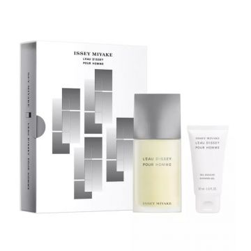 Set Cadou L'eau D'Issey pour Homme (Continut set: 125 ml Apa de Toaleta + 50 ml Gel de Dus + 50 ml After Shave Balsam) Set Cadou L'eau D'Issey pour Homme (Continut set: 125 ml Apa de Toaleta + 50 ml Gel de Dus + 50 ml After Shave Balsam)