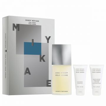 Set Cadou L'eau D'Issey pour Homme (Continut set: 125 ml Apa de Toaleta + 50 ml Gel de Dus + 50 ml After Shave Balsam)