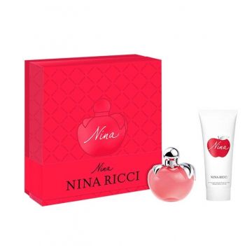 Set Nina Ricci NINA Apa de Toaleta, 50 ml + Lotiune de corp, 75 ml