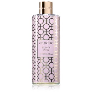Vivian Gray Funky Pink Vanilla & Patchouli gel de duș mătăsos