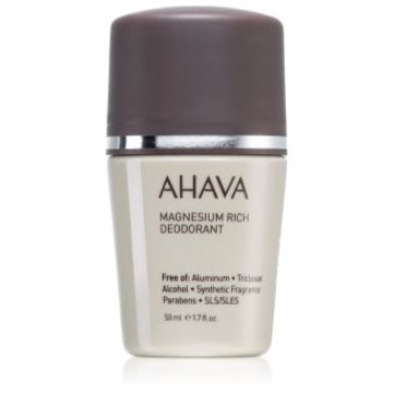 AHAVA Time To Energize Men deodorant roll-on cu particule de minerale pentru barbati