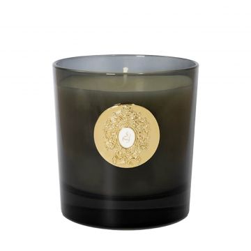 Chiron black glass candle 600 gr