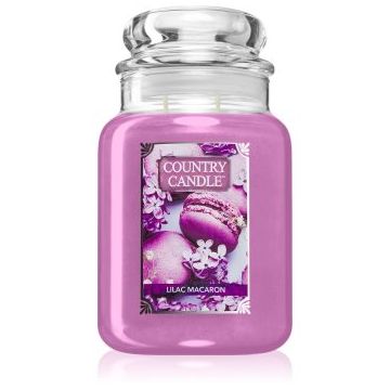 Country Candle Lilac Macaron lumânare parfumată ieftin