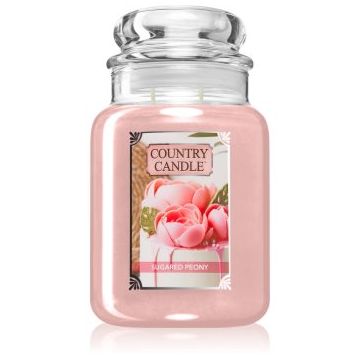 Country Candle Sugared Peony lumânare parfumată ieftin