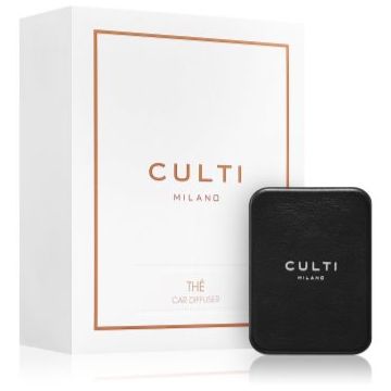 Culti Car Diffuser Black Thé parfum pentru masina + refill