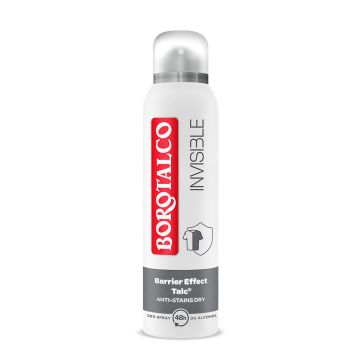 Deodorant Spray Borotalco Invisible Dry (Concentratie: Deo Spray, Gramaj: 200 ml)