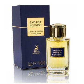 Maison Alhambra Exclusif Saffron Apa de Parfum Unisex, 100 ml