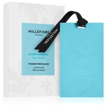 Millefiori Acqua Marina Laundry card parfumat