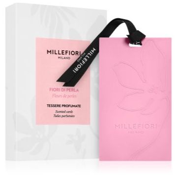 Millefiori Milano Laundry Fiori Di Perla card parfumat