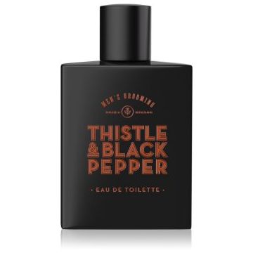 Scottish Fine Soaps Thistle & Black Pepper Eau de Toilette pentru bărbați