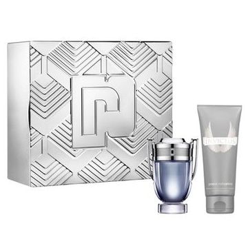 Set Apa de Toaleta Paco Rabanne Invictus 100 ml + 100 ml Gel de dus, Barbati