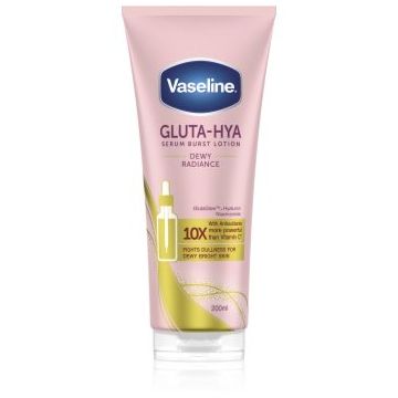 Vaseline Gluta-Hya Dewy Radiance ler pentru corp pentru o stralucire puternica