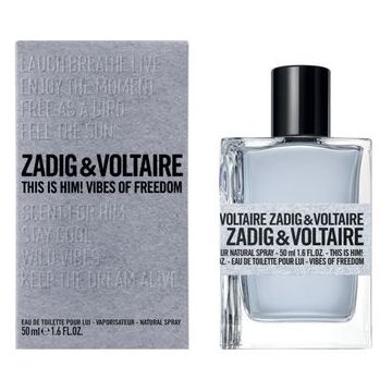 Zadig & Voltaire This is Him! Vibes of Freedom, Apa de Toaleta, Barbati, 100 ml