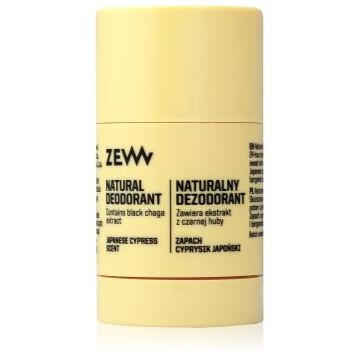 Zew For Men Natural Deodorant deodorant stick