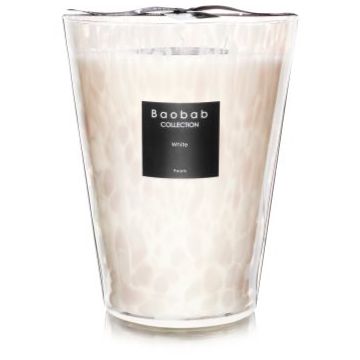 Baobab Collection Pearls White lumânare parfumată