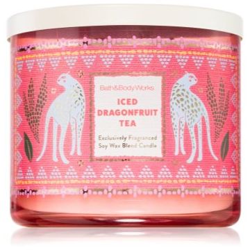 Bath & Body Works Iced Dragonfruit Tea lumânare parfumată