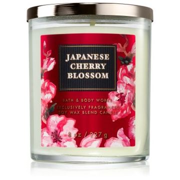 Bath & Body Works Japanese Cherry Blossom lumânare parfumată