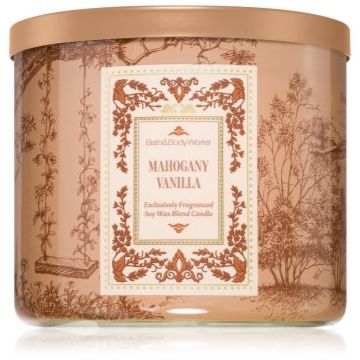 Bath & Body Works Mahogany Vanilla lumânare parfumată
