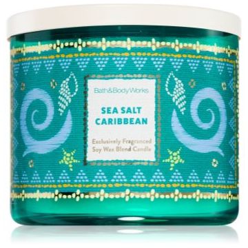 Bath & Body Works Sea Salt Caribbean lumânare parfumată