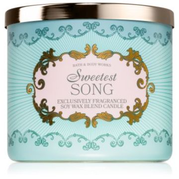 Bath & Body Works Sweetest Song lumânare parfumată