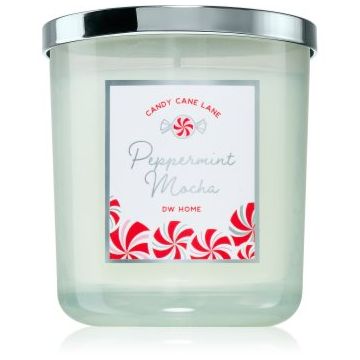 DW Home Candy Cane Lane Peppermint Mocha lumânare parfumată