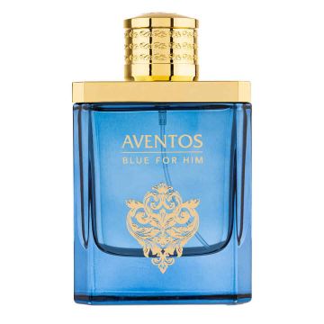 Fragrance World Aventos Blue For Him, Apă de parfum, Bărbați, 100ml