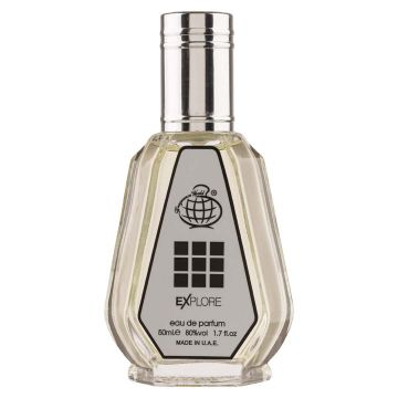 Fragrance World Explore, Apă de parfum, Bărbați, 50ml