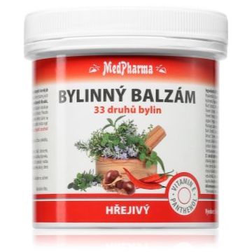 MedPharma Bylinný balzám hřejivý balsam natural pentru mușchi, articulații și tendoane