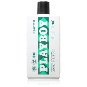 Playboy Gravity 0 gel de duș 3 in 1 pentru bărbați