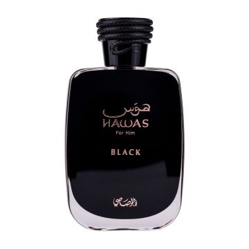 Rasasi Hawas Black, Apă de parfum, Bărbați, 100ml