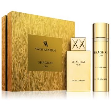 Swiss Arabian Shaghaf Oud set cadou unisex