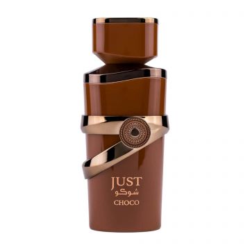Fragrance World Just Choco, Apă de parfum, Unisex, 100ml