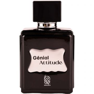 Nylaa Genial Attitude, Apă de parfum, Bărbați, 100ml