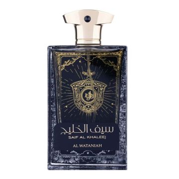 Al Wataniah Saif al Khaleej, Apă de parfum, Bărbați, 100ml