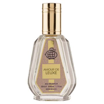 Fragrance World Amour De Leuxe, Apă de parfum, Unisex, 50ml