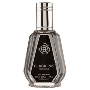 Fragrance World Black Ink, Apă de parfum, Bărbați, 50ml