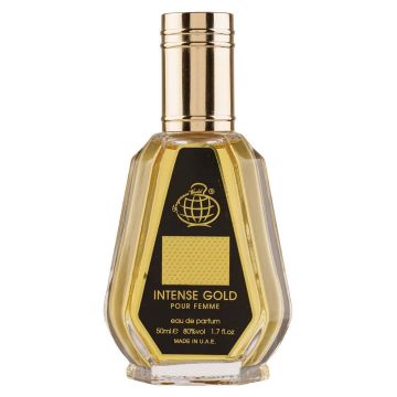 Fragrance World Intense Gold, Apă de parfum, Femei, 50ml de firma original