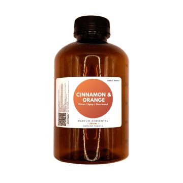 Rezervă de Parfum Cinnamon & Orange 500ml - Difuzor Futurist