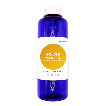 Rezervă de Parfum Golden Vanilla 1000ml - Difuzor Serenity