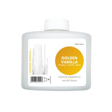 Rezervă de Parfum Golden Vanilla 850ml - Difuzor Pulse
