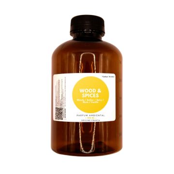 Rezervă de Parfum Wood & Spices 500ml - Difuzor Futurist