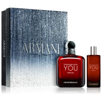 Armani Emporio Stronger With You Parfum set cadou pentru bărbați