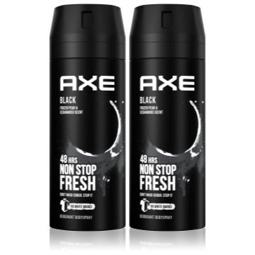 Axe Black Frozen Pear & Cedarwood spray şi deodorant pentru corp ambalaj economic 2 x 150 ml