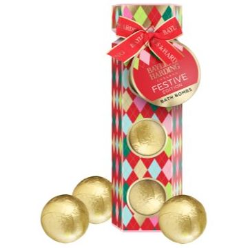 Baylis & Harding Festive Edition Luxury Bath Bomb bombă de baie în ambalaj cadou
