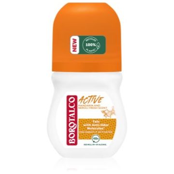 Borotalco Active Mandarin & Neroli deodorant roll-on revigorant