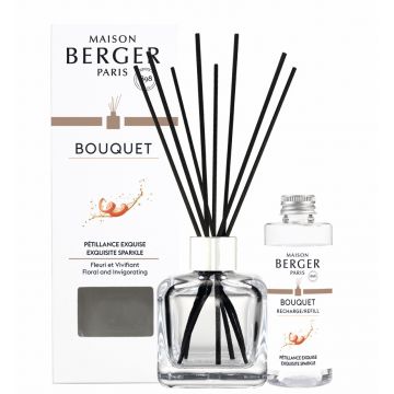 Difuzor parfum camera Maison Berger Ice Cube cu parfum Exquisite Sparkle 100ml