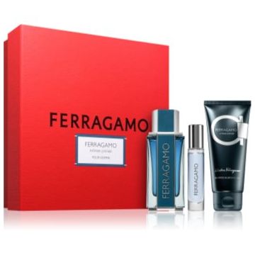 Ferragamo Intense Leather Set set cadou pentru bărbați