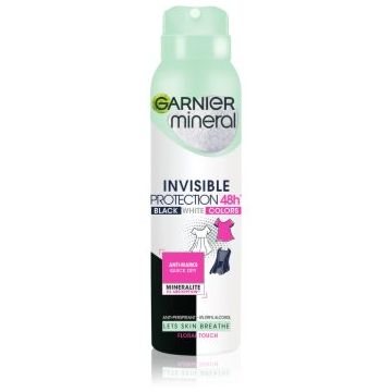 Garnier Mineral Black White Color spray anti-perspirant
